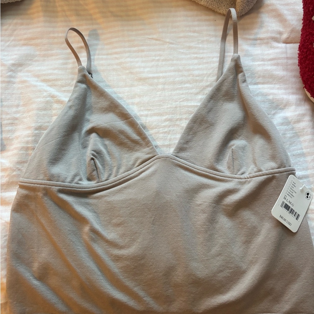 Free People Light Gray Camisole